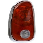 Tail Light Lens and Housing for Mini Cooper Countryman 2011-2016, Left (Driver), without Socket and Bulb, Replacement
