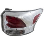 Tail Light Assembly for Mitsubishi Outlander 2014-2015, Right (Passenger), Halogen, Replacement