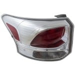 Tail Light Assembly for Mitsubishi Outlander 2014-2015, Left (Driver) Side, Halogen, Replacement