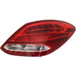 Tail Light Assembly for Mercedes-Benz C-Class 2015-2018, Right (Passenger), Halogen, with Halogen Headlights, without Premium Package, Sedan, Replacement