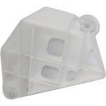 Rear Bumper Bracket for Mazda 6 2009-2013, Left (Driver) Side, Plastic, Replacement