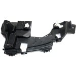 Rear Bumper Bracket for Mercedes-Benz C-Class 2015-2018, Left (Driver) Side, Cover, Plastic, with AMG Package, Sedan, Excluding C350e/C63, Replacement