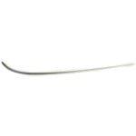 Rear Bumper Molding for Mercedes E-Class Sedan 2003-2009, Right (Passenger) Outer Impact Strip, Small, Chrome, Replacement