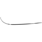 Rear Bumper Molding for Mercedes-Benz E-Class 2010-2013, Right (Passenger) Outer Impact Strip, Chrome, Without AMG Styling Package, Sedan, Replacement