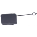 Rear Bumper Tow Hook Cover for Mercedes Benz E-Class Sedan 2010-2013, Right (Passenger), Paint to Match, without AMG Styling Package, Replacement