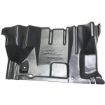 Engine Splash Shield for Mitsubishi Lancer 2008-2015, Under Cover, Right (Passenger), with Turbo, Replacement