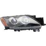 Headlight for Mazda CX-7 2010-2011, Right (Passenger) Side, Lens and Housing, Xenon, Without HID Kit, Replacement