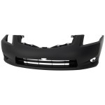 Front Bumper Cover for Nissan Sentra SL Model, 2010-2012, Primed (Ready to Paint), with Fog Light Holes, Replacement
