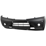 Front Bumper Cover for Nissan Armada 2008-2015, Primed (Ready to Paint), with Park Distance Sensors, Replacement