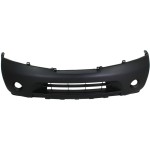 Front Bumper Cover for Nissan Armada 2008-2015, Primed (Ready to Paint) Top, Textured Bottom, Without Park Distance Sensor, Replacement (CAPA Certified)