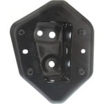 Front Bumper Bracket Side Bracket in Steel for 2012-2019 Nissan Versa, 2014-2019 Versa Note, Right (Passenger) Side, Sedan, Replacement