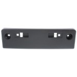 Front License Plate Bracket for Nissan Versa 2007-2012, Textured Black, Compatible with Hatchback & Sedan (2007-2011), Replacement