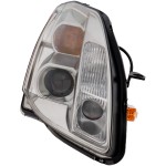 Headlight Assembly for Nissan Maxima 2004-2006, Right (Passenger) Side, Halogen, Replacement