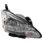 Headlight Assembly for Nissan Sentra 2013-2015, Right (Passenger) Halogen, Replacement