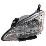 Headlight Assembly for Nissan Sentra 2013-2015, Left (Driver) Side, Halogen, Replacement