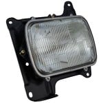 Headlight Assembly for Nissan Pickup 1986-1997, Right (Passenger), Sealed Beam Type, Halogen, Replacement