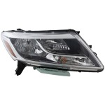 Headlight Assembly for Nissan Pathfinder 2013-2016, Right (Passenger), Halogen, Suitable for 2014-2014 Hybrid Model, Replacement