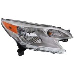 Headlight Assembly for Nissan Versa Note 2014-2016, Right (Passenger), Halogen, Suitable for S/S Plus, SL, SV Models, Replacement
