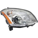 Headlight Assembly for Nissan Maxima 2007, Right (Passenger) Side, Halogen, Replacement