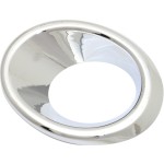 Front Fog Light Molding for Nissan Pathfinder 2013-2016, Right (Passenger) Side, Chrome Finisher, for 2014-2014 Hybrid Model, Replacement