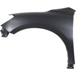 Front Fender for Nissan Pathfinder 2013-2020, Left (Driver), Primed (Ready to Paint), Non-Hybrid/(2014-2014 Hybrid Model), Steel, w/o Fender Flare Holes, Replacement (CAPA Certified)