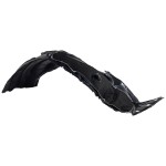 Front Fender Liner for Nissan Pathfinder 2013-2014, Right (Passenger) Side, Vacuum Form, with Extension Sheet, Not for Hybrid Model, Replacement