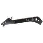 Radiator Support Upper Tie Bar for Nissan Rogue 2008-2013, Rogue Select 2014-2015, Left (Driver) Side, Black Steel, Replacement