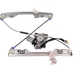 Power Front Window Regulator for Nissan Altima 2002-2006, Left (Driver), w/ Motor, 6-pin Connector, Replacement