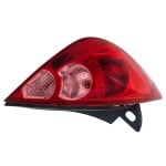 Tail Light Assembly for Nissan Versa Hatchback, Left (Driver), 2007-2012, Replacement
