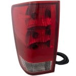 Tail Light Assembly for Nissan Titan 2004-2015, Left (Driver) Side, Without Utility Compartment, Replacement