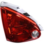Tail Light for Nissan Maxima 2004-2008, Left (Driver), Lens and Housing, Replacement