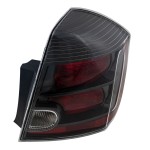 Tail Light Assembly for Nissan Sentra SR/SE-R/SE-R Spec V Models, Right (Passenger) Side, 2010-2012, Replacement