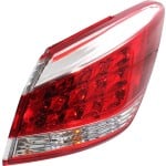 Tail Light Assembly for Nissan Murano 2011-2012, Right (Passenger), Excluding CrossCabriolet Model, Up To March 2012, Replacement