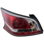 Tail Light Assembly for Nissan Altima 2014-2015, Left (Driver) Side, Halogen/Standard Type, Replacement