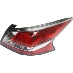 Tail Light Assembly for Nissan Altima 2014-2015, Right (Passenger), LED Type, Replacement