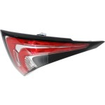 Tail Light Assembly for Nissan Murano 2015-2018, Right (Passenger), Inner, Excluding Hybrid Model, Replacement