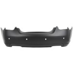 Rear Bumper Cover for Nissan Maxima 2007-2008, Primed (Ready to Paint), with Parking Assist Sensor Holes, Replacement