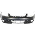Front Bumper Cover for Pontiac G5 2007, Primed (Ready to Paint), without Fog Light Holes, fits Base Model, Replacement