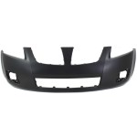 Front Bumper Cover for Pontiac Vibe 2009-2010, Primed (Ready to Paint), Suitable for All-Wheel Drive / Base Models, Replacement