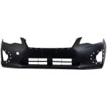Front Bumper Cover for Subaru Impreza 2012-2014, Primed (Ready to Paint) Top, Textured Black Bottom, Excludes WRX Models, Suitable for Hatchback/Sedan Models, Replacement