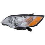 Headlight Assembly for Subaru Legacy 2008-2009, Left (Driver), Halogen, Replacement