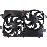 Radiator Fan Shroud Assembly for 2004-2007 Saturn VUE, 3.5L Engine, Replacement