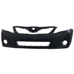 Front Bumper Cover for Toyota Camry 2010-2011, Primed (Ready to Paint), Suitable for Base, LE and XLE Models, Made for USA Built Vehicle, Replacement