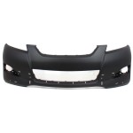 Front Bumper Cover for Matrix 2009-2010, Primed (Ready to Paint), with Fog Light and Spoiler Holes, Replacement