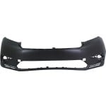 Front Bumper Cover for 2011-2013 Toyota Highlander, Primed (Ready to Paint), Japan-Built Vehicle, (Excludes Hybrid Models), Replacement