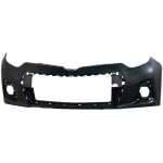 Front Bumper Cover for 2014-2016 Toyota Corolla, Primed (Ready to Paint), S/Special Edition Models, Replacement