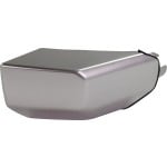 Front Bumper End for Toyota FJ Cruiser, 2007-2014 Model, Right (Passenger) Side, Silver, Without Special Edition Package, Replacement