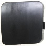 Front Bumper Tow Hook Cover for 2009-2012 Toyota RAV4, Left (Driver), Access Hole Cover, Textured, Limited Model, Replacement