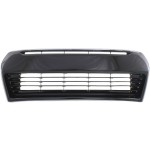 Front Bumper Grille for Toyota Corolla 2014-2016, Black With Chrome Trim, Suitable for S/Special Edition Models, Replacement (CAPA Certified)