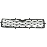 Front Bumper Grille for Toyota 4Runner (2014-2019) Textured Black, Without Holes for Chrome Trim, Replacement (CAPA Certified)